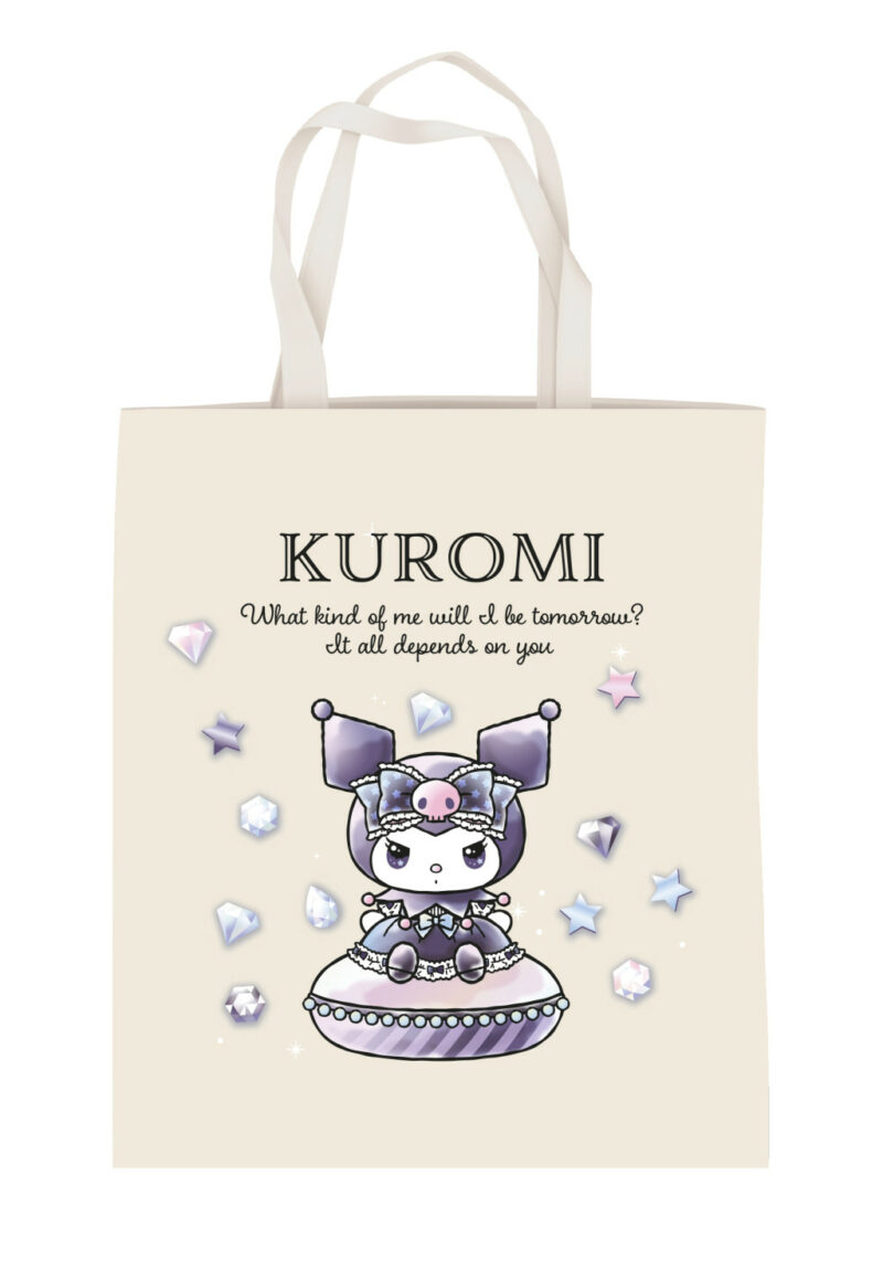 Hello Kitty Kuromi Diamond Υφασμάτινη Τσάντα Αγορών 38×44 cm 5901098