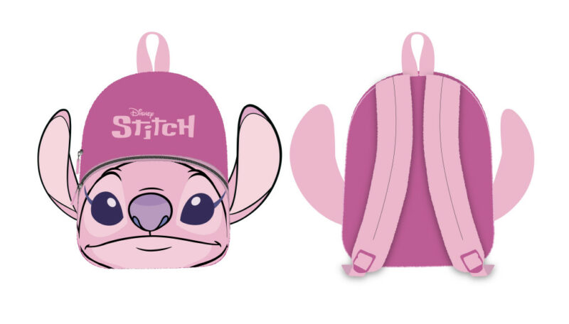 Disney Lilo & Stitch Angel Λούτρινο 3D Παιδικό Σακίδιο Πλάτης 30×24×8 cm 5900767
