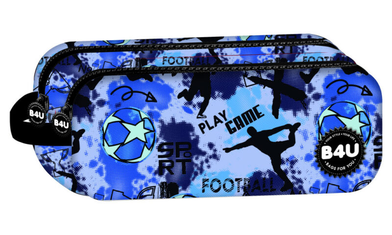 Football Be Winner Παιδική Κασετίνα με 2 Θήκες 21×8×6 cm 5902025