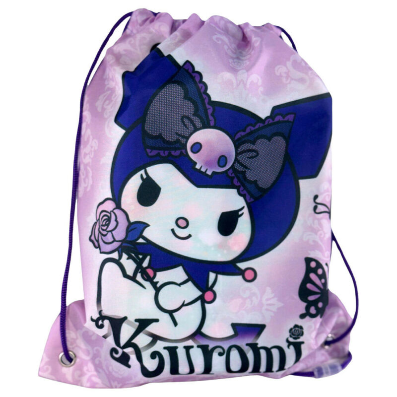 Hello Kitty Kuromi Purple Παιδική Τσάντα Φαγητού 30×24 cm 5968019