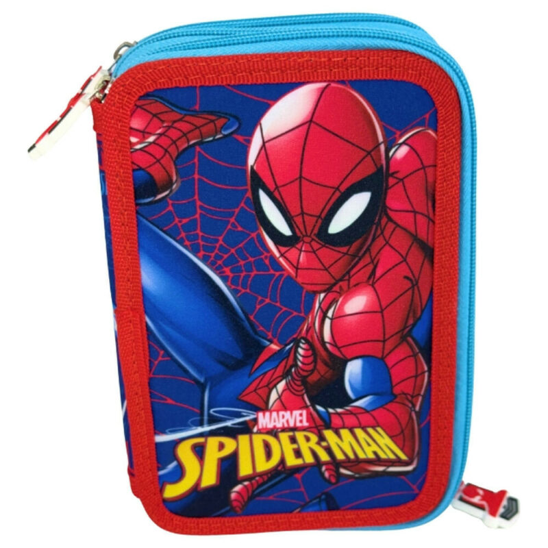 Spiderman Great Power Γεμάτη Τριώροφη Κασετίνα 41 Τεμαχίων Giotto 20×13 5902038