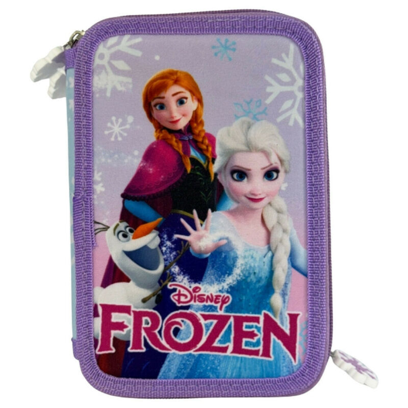 Disney Frozen Winter Magic filled three-tiered Γεμάτη Τριώροφη Κασετίνα 41 Τεμαχίων Giotto 20×13 5902015