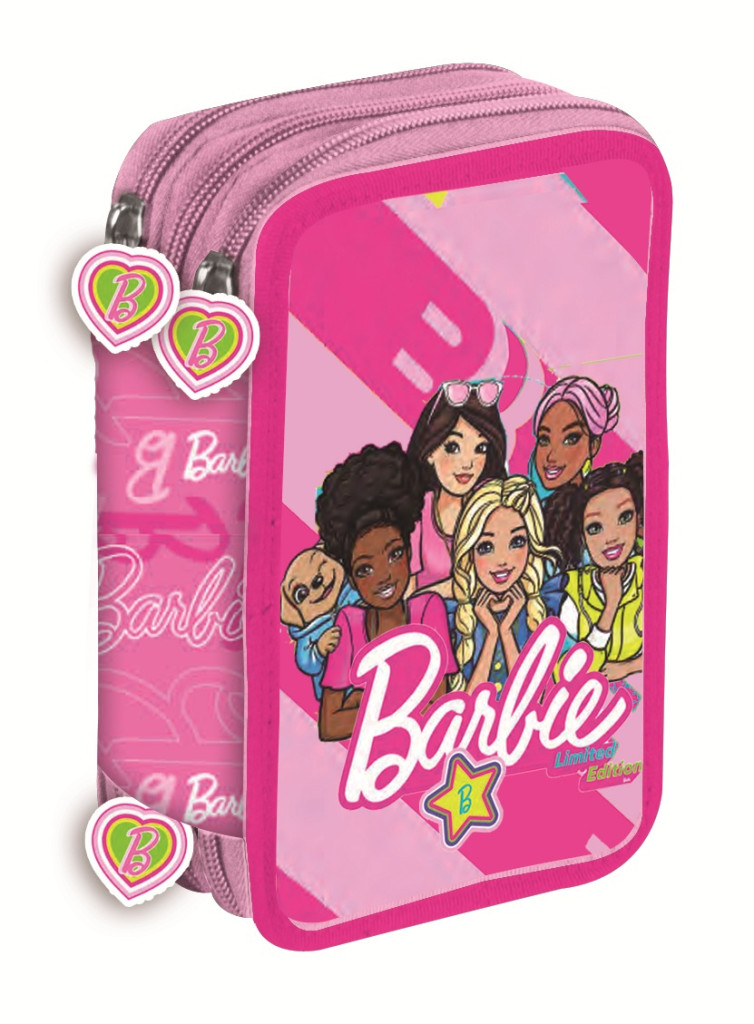 Barbie Dream Squad Γεμάτη Τριώροφη Κασετίνα 41 Τεμαχίων Giotto 20×13 5902013