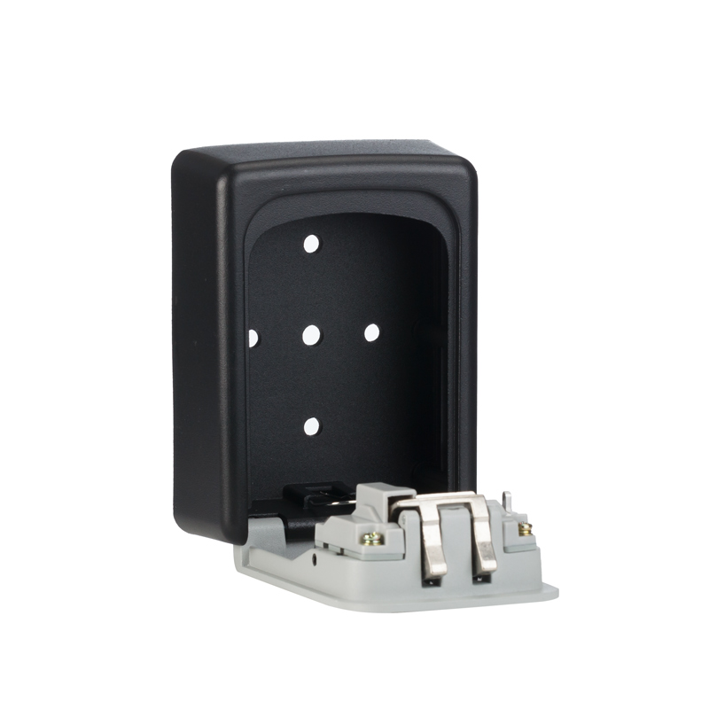 Οsio OSB-3680-BL/GR Μαύρη/Γκρι κλειδοθήκη από αλουμίνιο με συνδυασμό 4 ψηφίων – 9 x 4 x 12cm 3360458