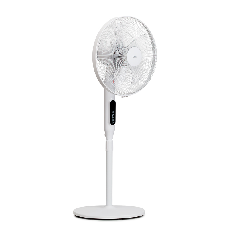 Osio OSF-9015 Λευκός αθόρυβος ανεμιστήρας δαπέδου 16” με BLDC motor 3688752