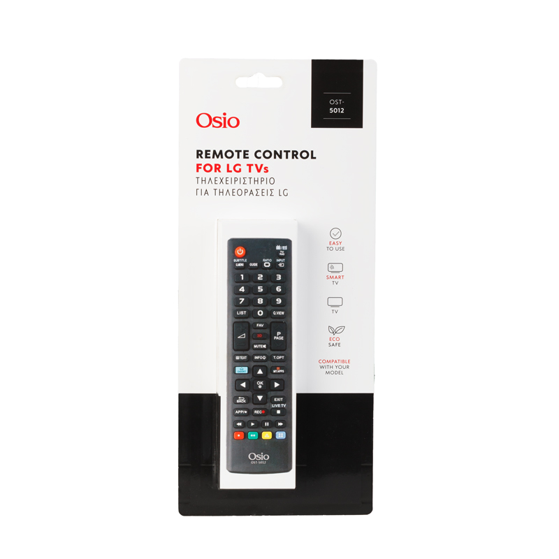 Οsio OST-5012 Τηλεχειριστήριο για smart τηλεοράσεις LG 3417513