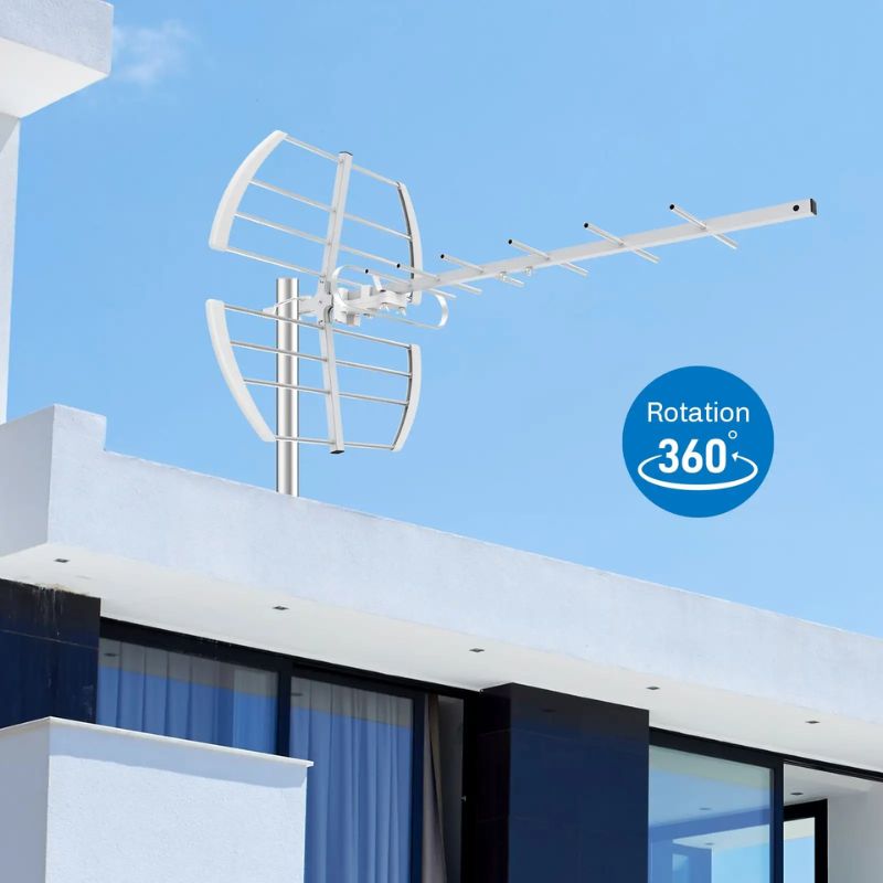 Osio OTA-1020 Κεραία τηλεόρασης εξωτερικού χώρου 4Κ 20dbi 16 στοιχείων 3349119