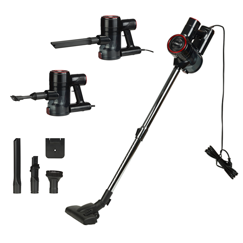 Osio OVC-4410 Κόκκινη/μαύρη ηλεκτρική σκούπα στικ 2 σε 1 με καλώδιο 6μ. 4429134