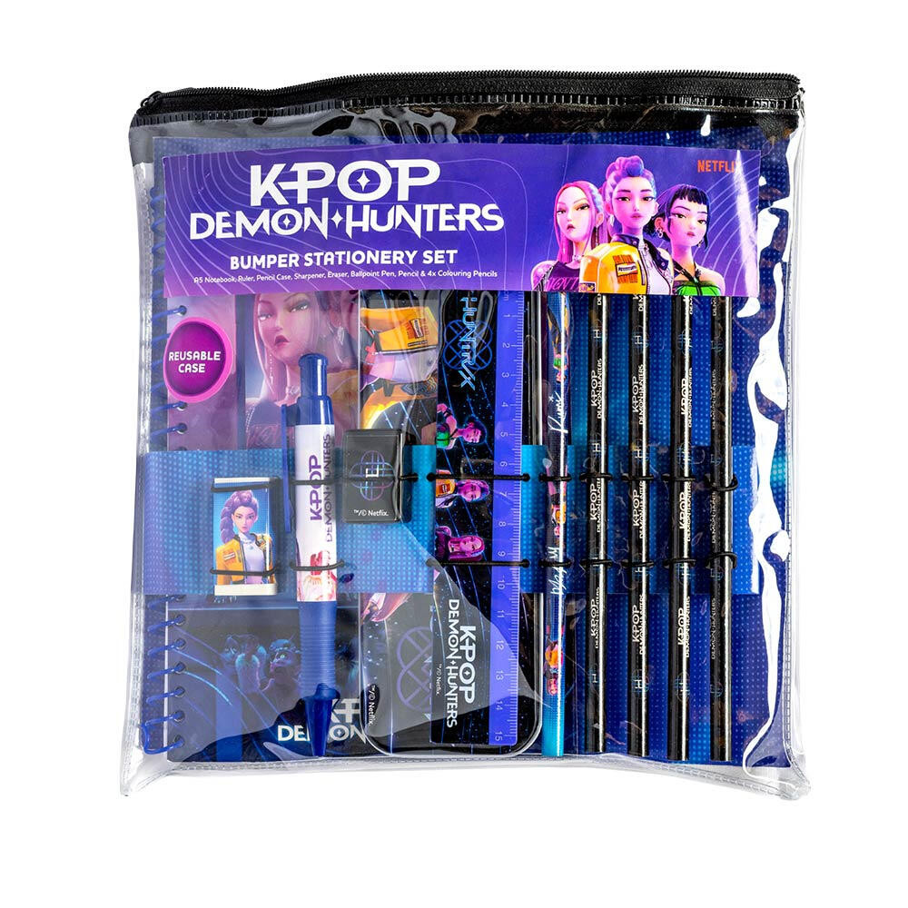 K-pop Demon Hunters Stars Σετ Γραφικής Ύλης 15×7 cm