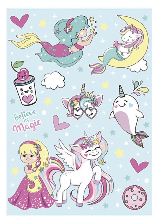 Unicorn Believe in Magic Φάκελος Εγγράφων A4 23×32 cm 5886453