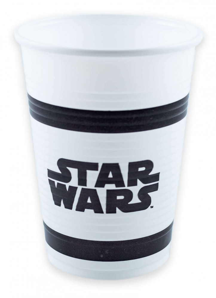 Star Wars Troopers Παιδικά Πλαστικά Ποτήρια Σετ 8 Τεμαχίων 200 ml 5884159
