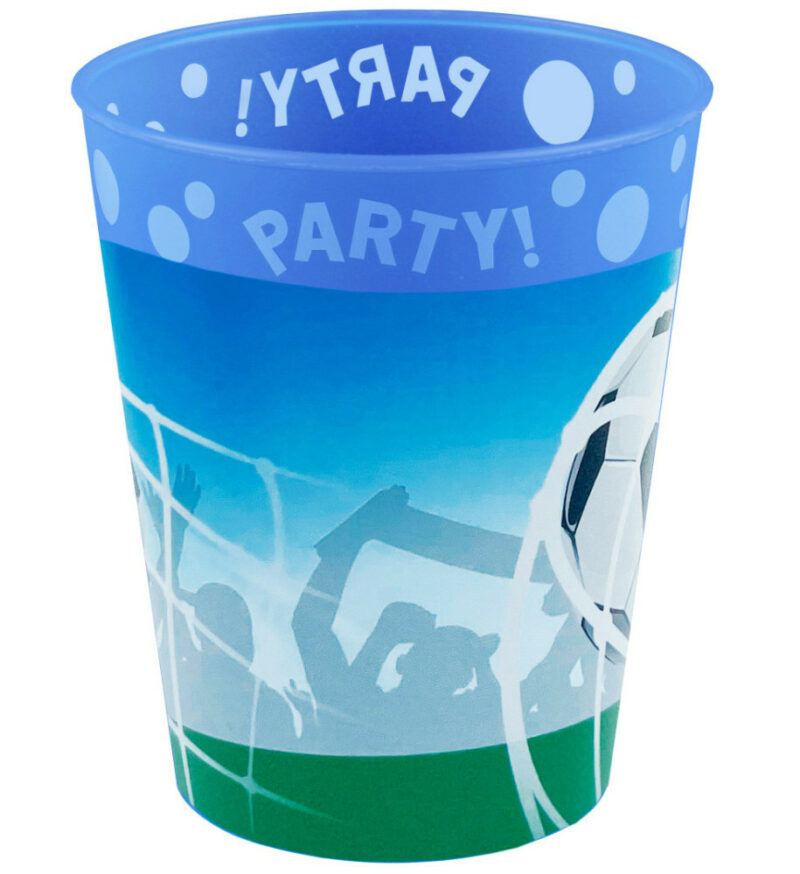 Football Soccer Fans Σετ Πλαστικών Ποτηριών 4 Τεμαχίων 250 ml 6009113