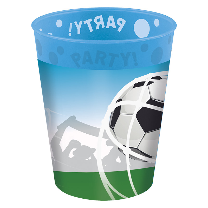 Football Soccer Fans Σετ Πλαστικών Ποτηριών 4 Τεμαχίων 250 ml 6009115