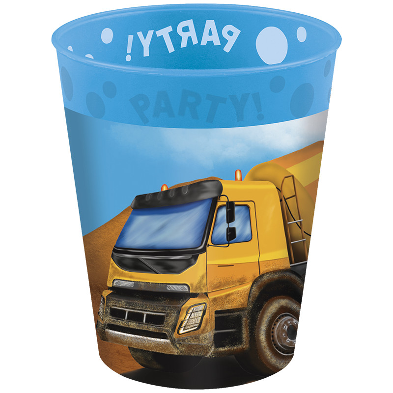 Construction Grabber Σετ Πλαστικών Ποτηριών 4 Τεμαχίων 250 ml 6009110