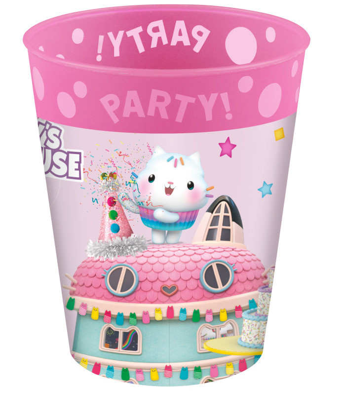 Gabby’s Dollhouse Friends Σετ Πλαστικών Ποτηριών 4 Τεμαχίων 250 ml 6009121