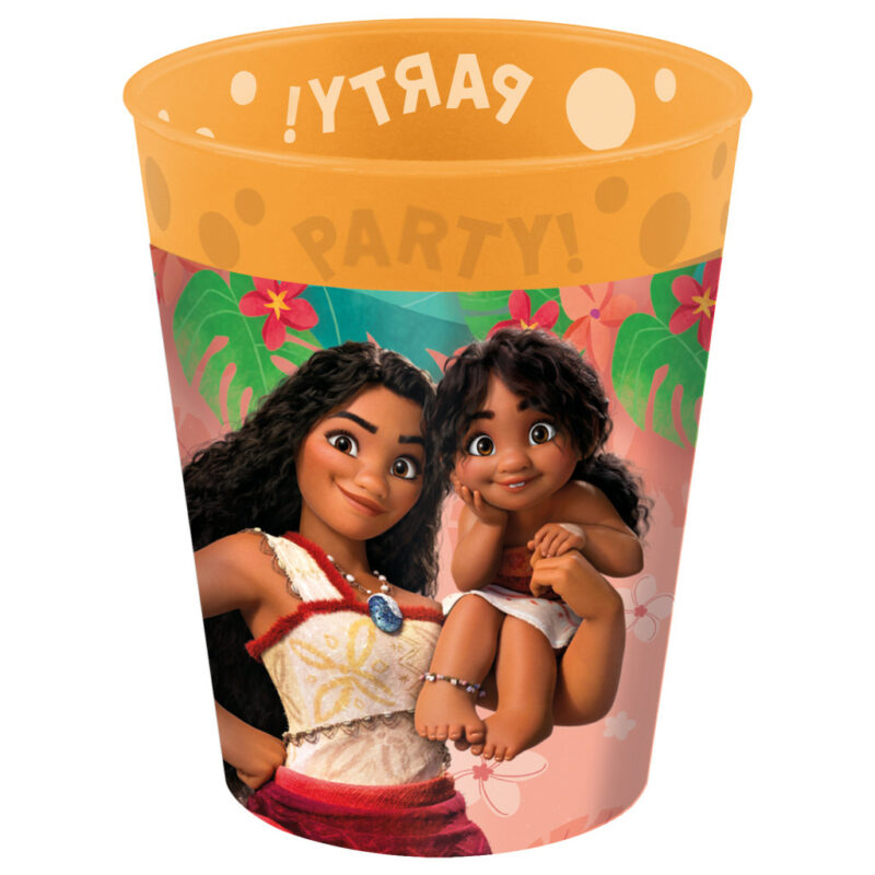 Disney Vaiana Sailing Spirit Σετ Πλαστικών Ποτηριών 4 Τεμαχίων 250 ml 5893279