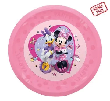 Disney Minnie Makes Me Smile Παιδικό Επίπεδο Πλαστικό Πιάτο 21 εκ. 6009151