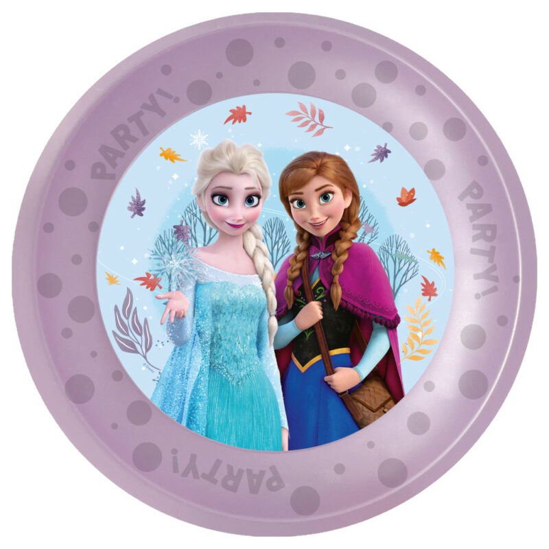 Disney Frozen Idyllic Wonder Παιδικό Επίπεδο Πλαστικό Πιάτο 21 εκ. 6009145