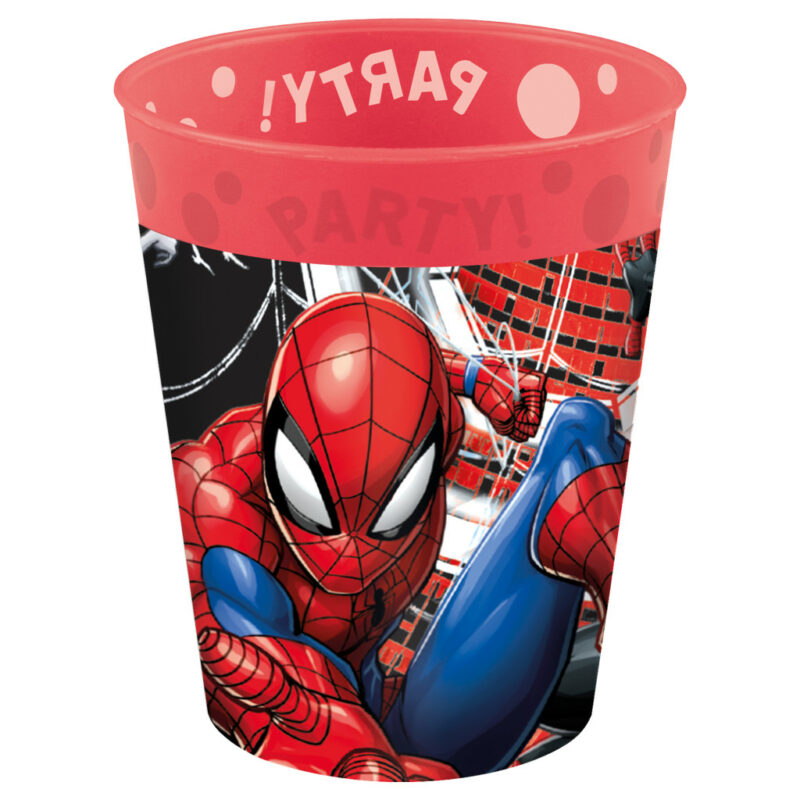 Spiderman World of Webs micro premium plastic cup set 4 pcs 250 ml 5999673