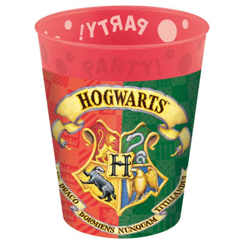 Harry Potter Hogwarts Houses Σετ Πλαστικών Ποτηριών 4 Τεμαχίων 250 ml 6009124