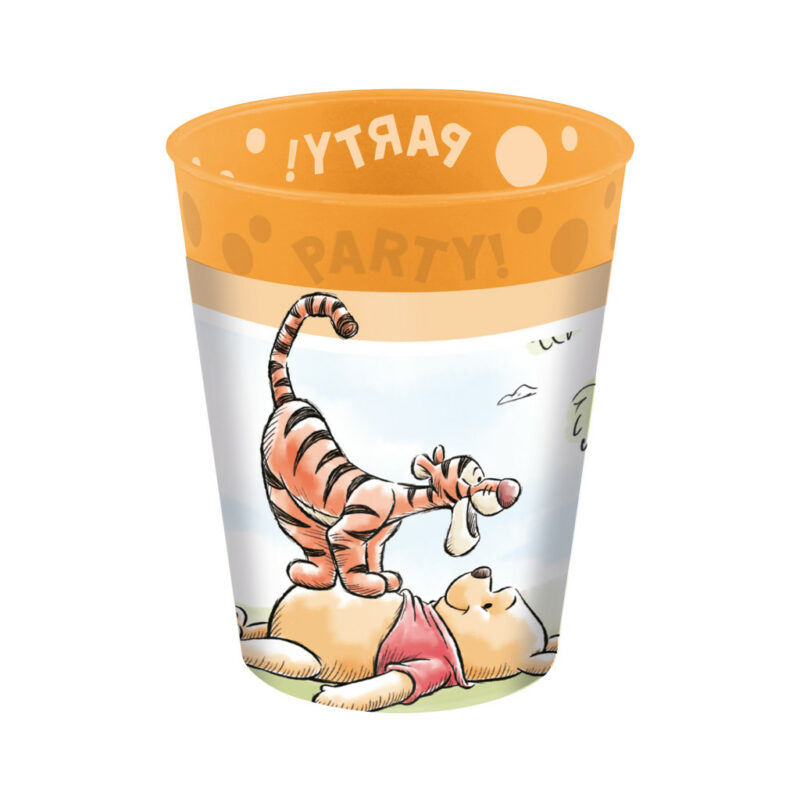 Disney Winnie the Pooh Loves Nature Σετ 4 Παιδικά Ποτήρια 250 ml 6009105