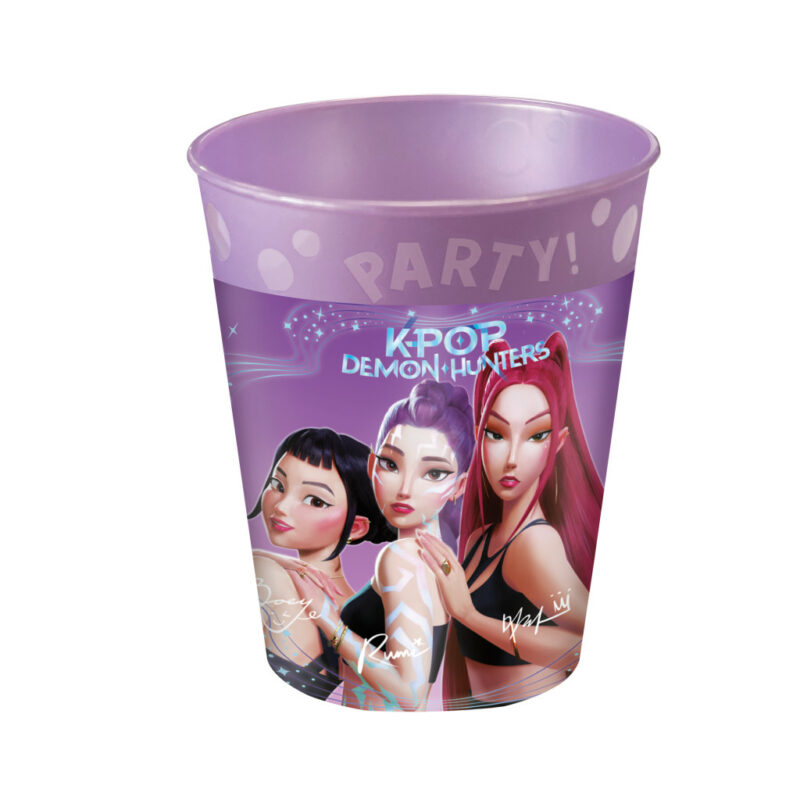 K-pop Demon Hunters Honmoon Σετ Πλαστικών Ποτηριών 4 Τεμαχίων 250 ml 6009129