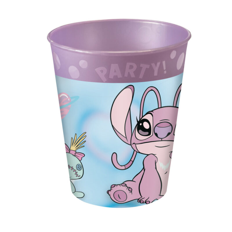 Disney Lilo and Stitch Angel Cute Σετ 4 Παιδικά Ποτήρια 250 ml 6009102
