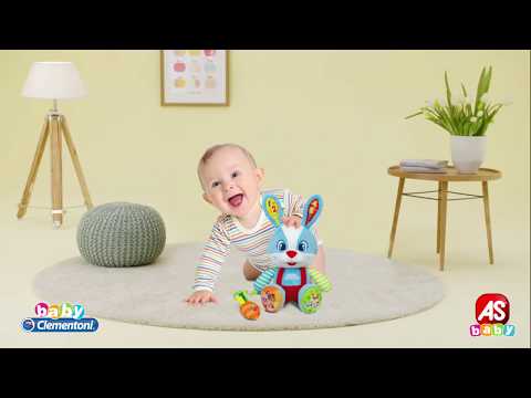 Baby Clementoni Βρεφικό Εκπαιδευτικό Λέλος Το Λαγουδάκι Για 10+ Μηνών 5926283