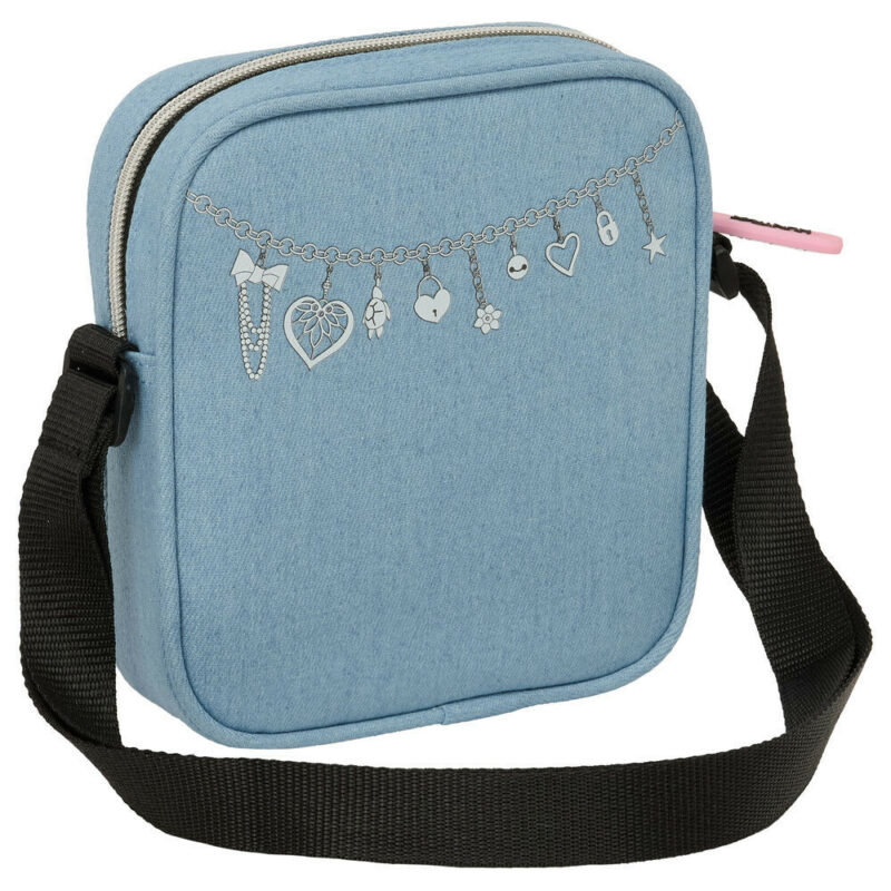 K-pop Demon Hunters Denim Dreams Glitter Παιδικό Τσαντάκι Ώμου και Χιαστί 16×4×18 cm 5904669