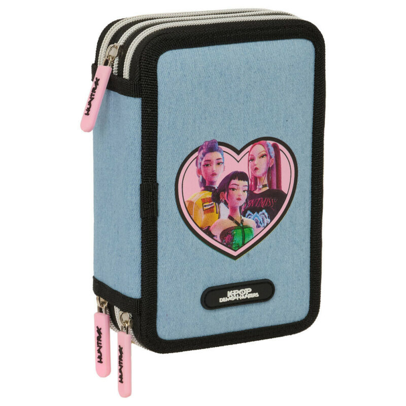 K-pop Demon Hunters Denim Dreams 3-tier filled pencil case 6059819