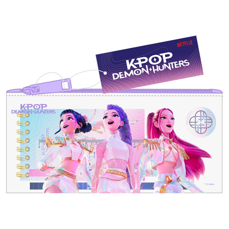 K-pop Demon Hunters Iconic Σετ Γραφικής Ύλης 7 Τεμαχίων 22.5×10.5 cm 5902081