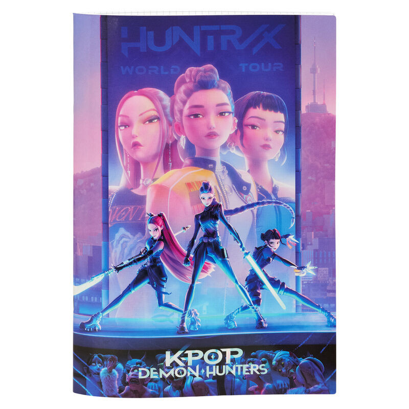 K-pop Demon Hunters Hunter X Τετράδιο A4 με Τετραγωνάκια 5902164