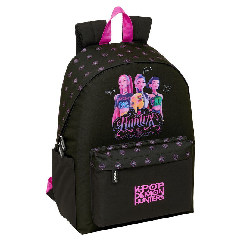 K-pop Demon Hunters Negra Σχολική Τσάντα Πλάτης με 2 Θήκες 31×13×43 cm 5905077