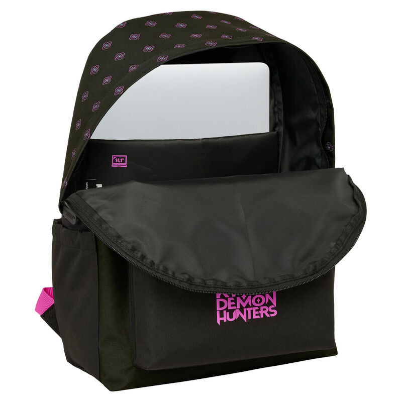 K-pop Demon Hunters Negra Σχολική Τσάντα Πλάτης με 2 Θήκες 31×13×43 cm 5905083