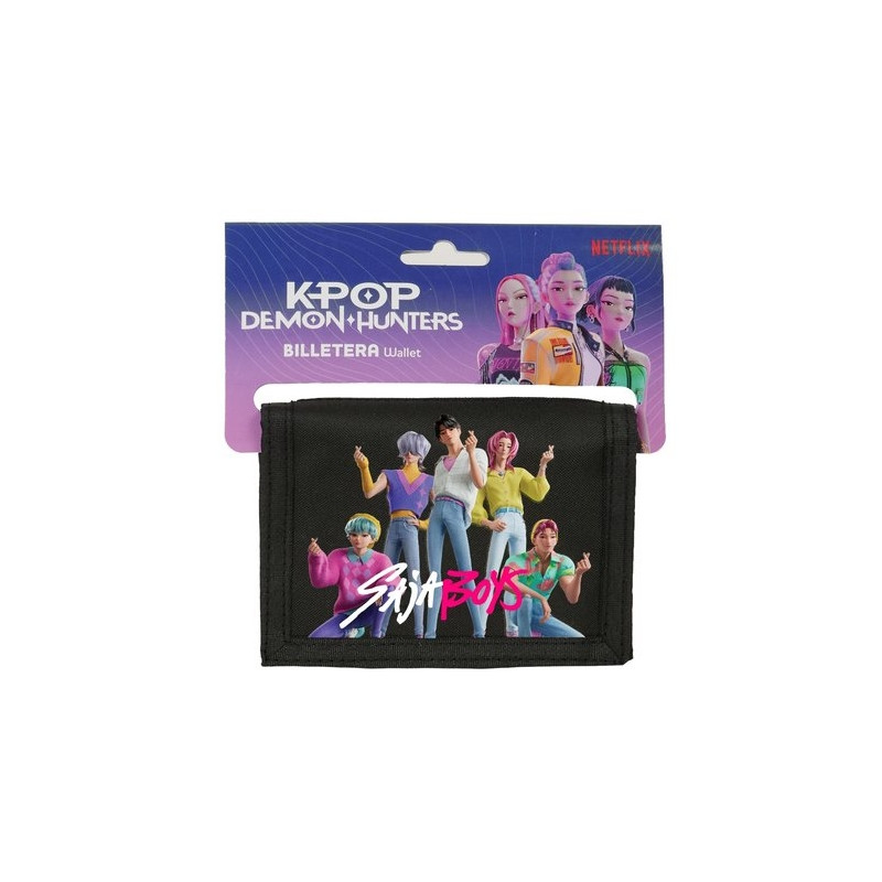 K-pop Demon Hunters Saja Boys Παιδικό Πορτοφόλι 12.5×9.5 cm 5905108