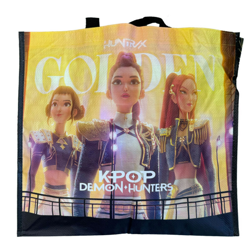 K-pop Demon Hunters Negra Τσάντα Αγορών 45×40×20 cm 5902065