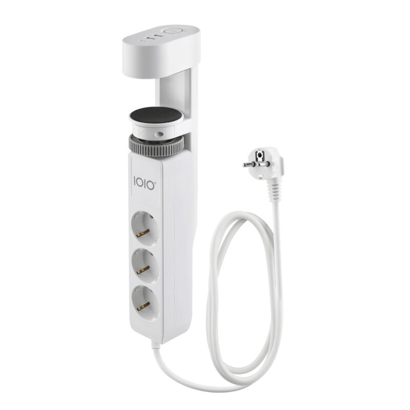 Olympia SL 3000 (41212) Πολύπριζο 3 θέσεων με σφιγκτήρα και διακόπτη άσπρο 4168092