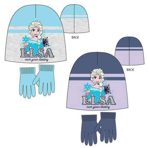 Disney Frozen Destiny παιδικό σετ σκουφάκι και γάντια 52-54 cm 5880156
