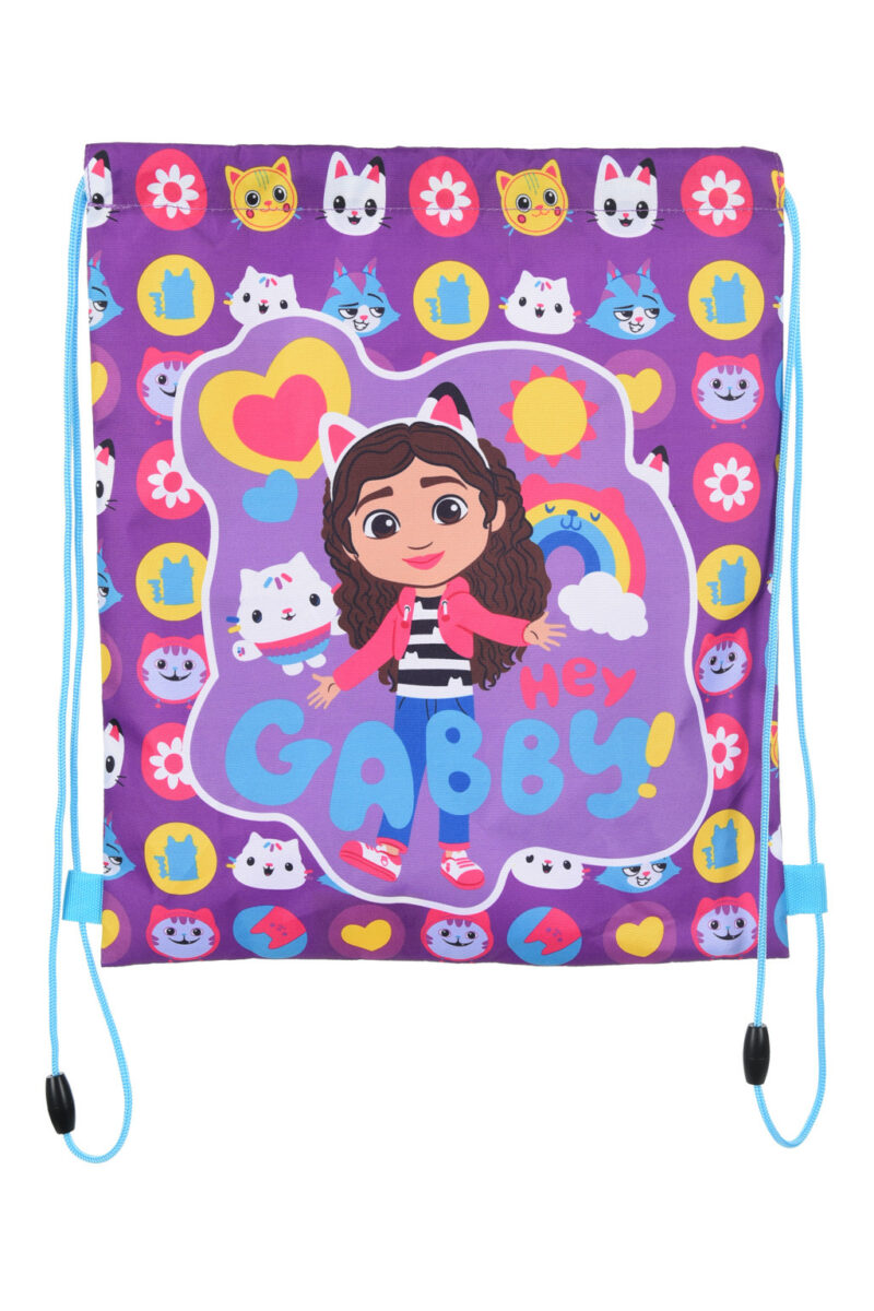 Gabby’s Dollhouse Hey Παιδική Αθλητική Τσάντα Γυμναστηρίου 37×31 cm 5892338