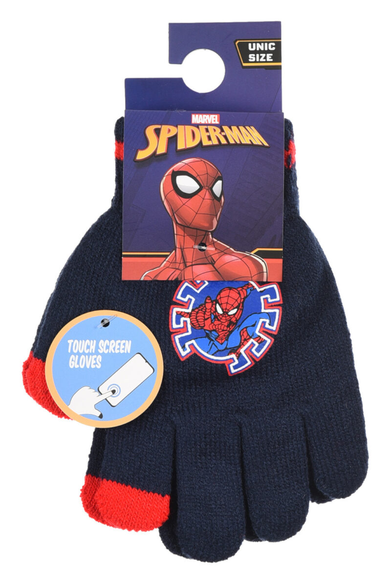 Spiderman μπλε για οθόνες αφής παιδικά γάντια 5892472