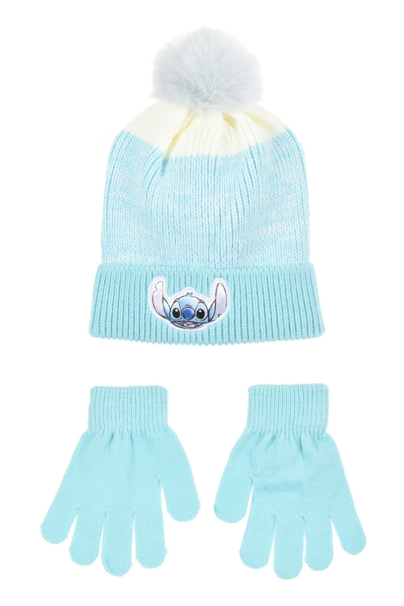 Disney Lilo and Stitch Ombre παιδικό σετ σκουφάκι και γάντια 52-54 cm 5892438