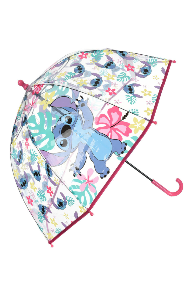 Disney Lilo & Stitch Νησί Παιδική Διάφανη Ομπρέλα Διαμέτρου 72 cm 5895826