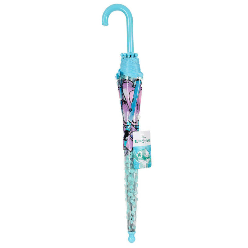 Disney Lilo & Stitch Angel Παιδική Διάφανη Ομπρέλα Διαμέτρου 72 cm 5895818