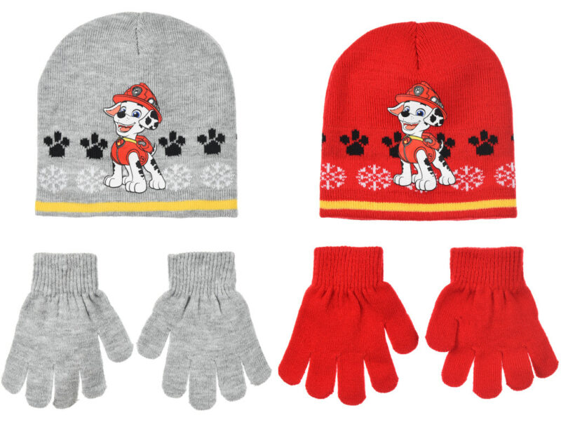 Paw Patrol Marshall παιδικό σετ σκουφάκι και γάντια 52-54 cm 5892463