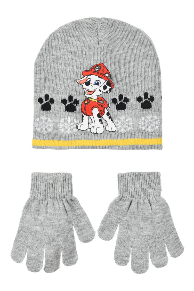 Paw Patrol Marshall παιδικό σετ σκουφάκι και γάντια 52-54 cm 5892464
