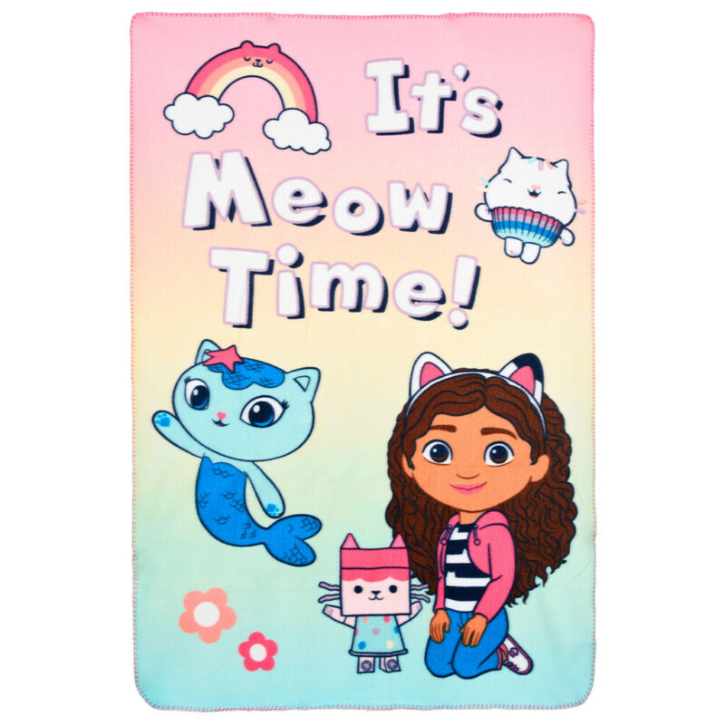 Gabby’s Dollhouse Meow Time Κουβέρτα Fleece 100×150 cm 5886032