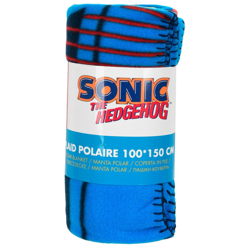 Sonic the Hedgehog Built for Speed Κουβέρτα Polar Fleece 100×150 cm 5897486