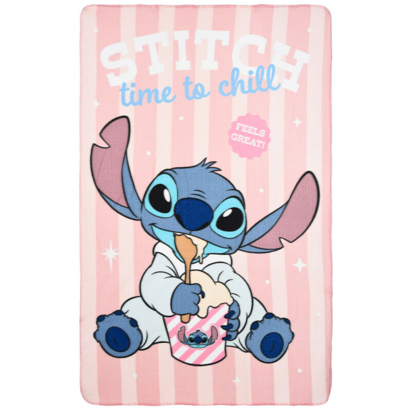 Disney Lilo and Stitch Time to Chill Κουβέρτα Fleece 100×150 cm 5897403