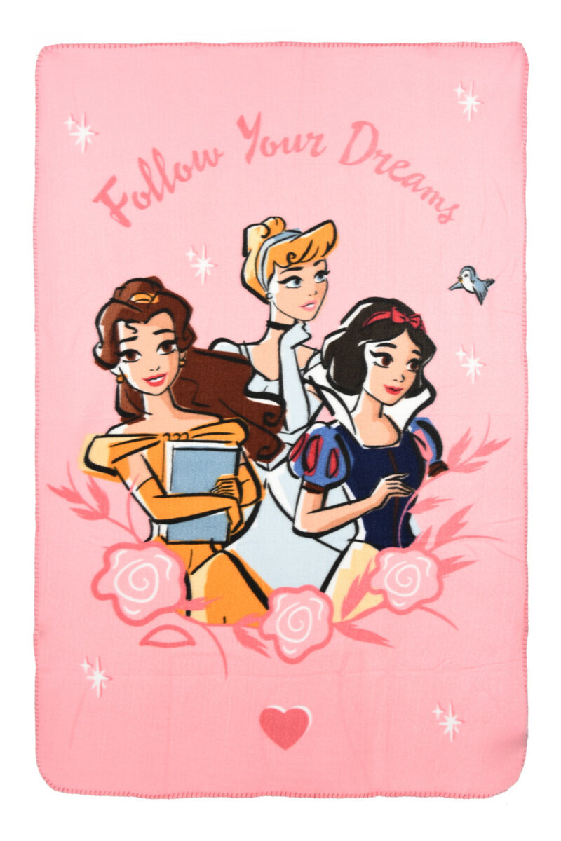 Disney Princess Follow Your Dreams Κουβέρτα Fleece 100×150 cm 5892345