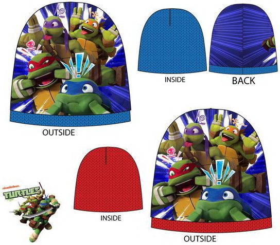 Teenage Mutant Ninja Turtles παιδικό σκουφάκι 52-54 cm 5880538